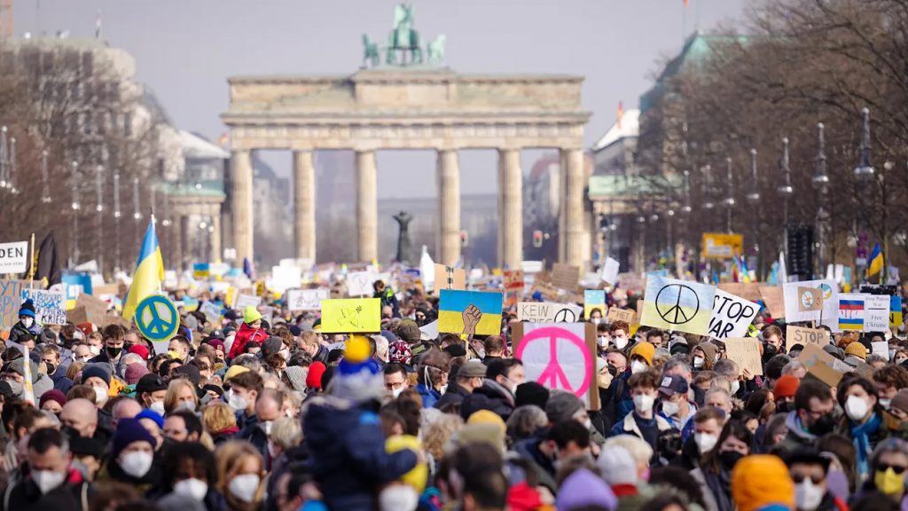 Demonstration in Berlin