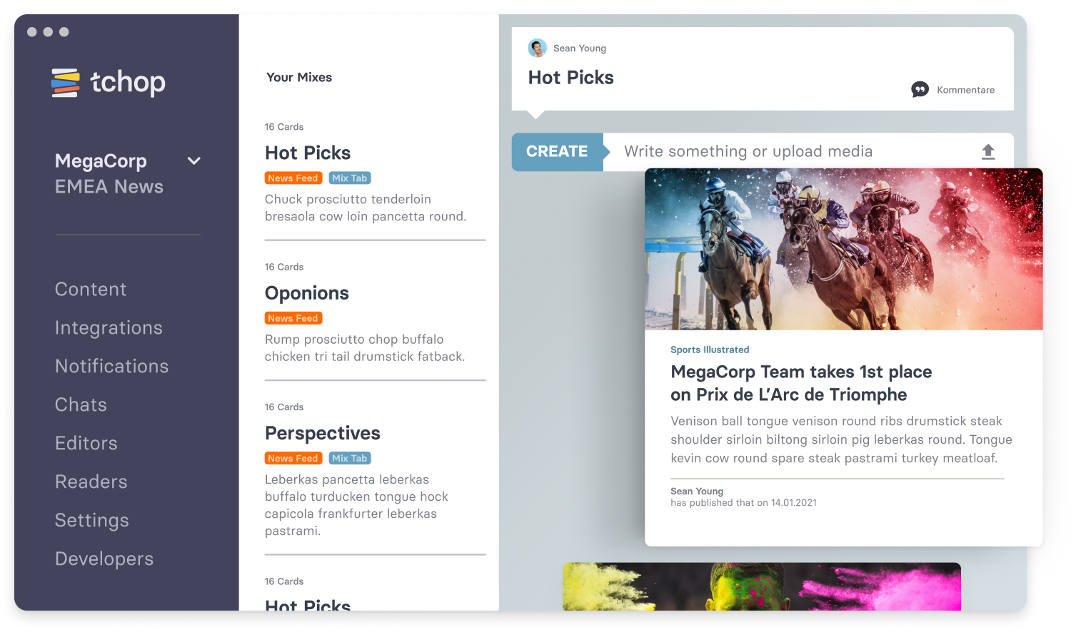 Content Curation in Professional Publishing