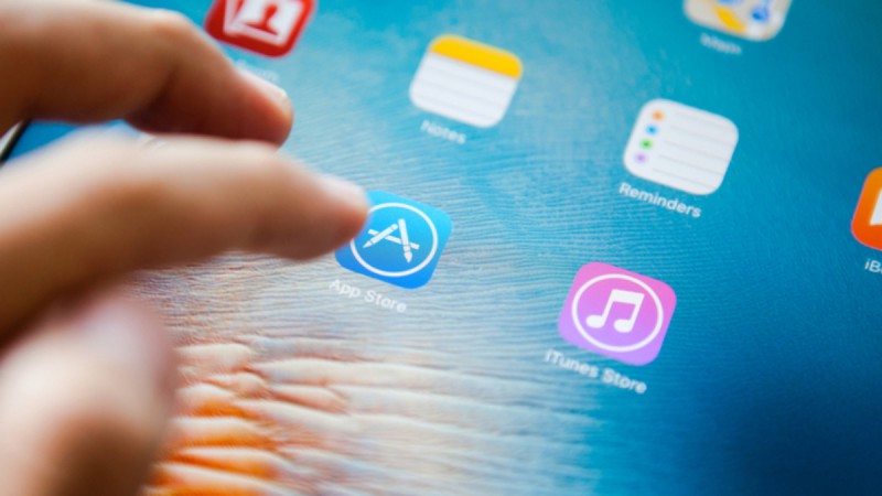App Store Icon and Hand