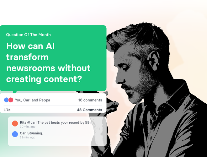 Jev and the newsroom: What a new kind of AI model means for publishers
