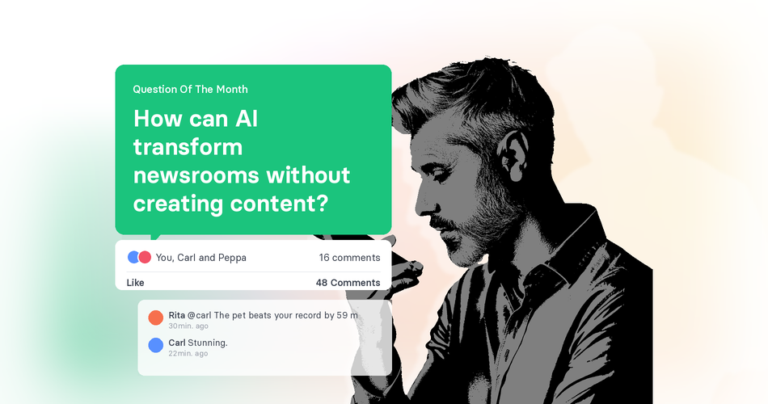 Jev and the newsroom: What a new kind of AI model means for publishers