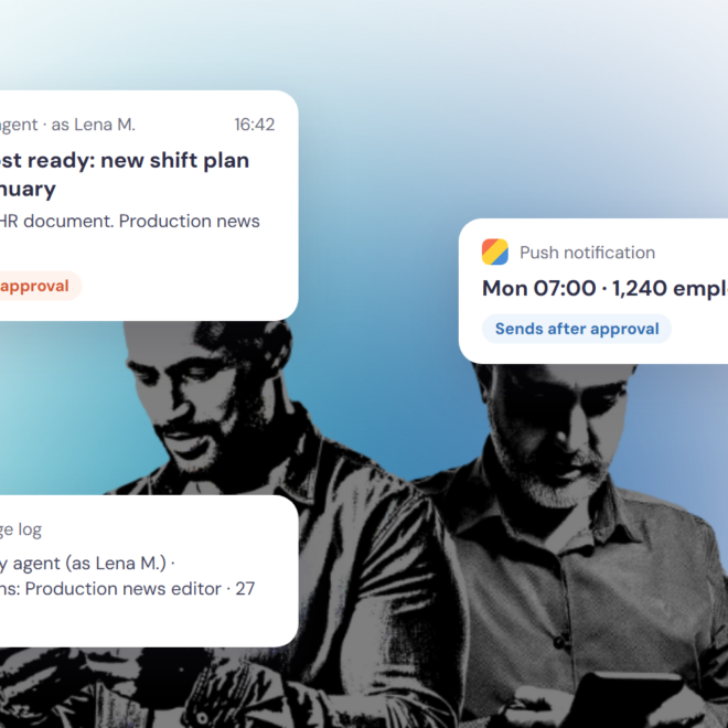 AI agents in internal communications: reading the intranet is not the same as running it